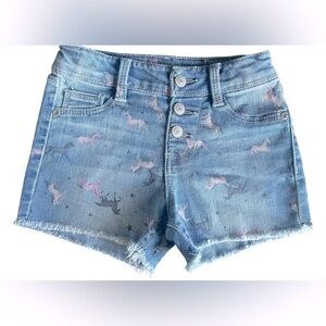 Sonoma Goods For Life® Unicorn Denim Shorts – Girls Size 7